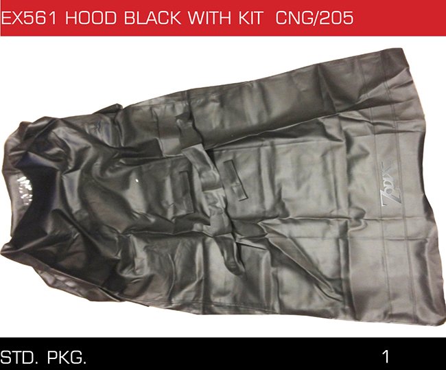 EX561 HOOD BLACK WITH KIT CNG 205